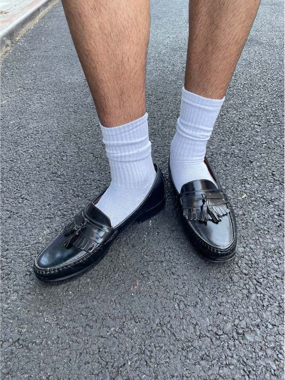 Nunn Bush Black Leather Loafers